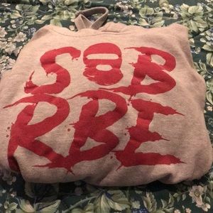 SOB x RBE Ski Mask Logo Hoodie